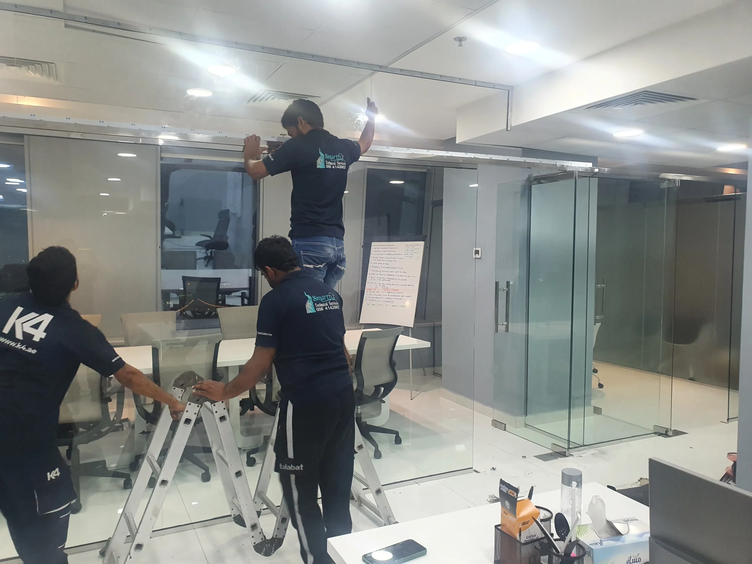 Multi-Panel Slim Sliding Doors Dubai
