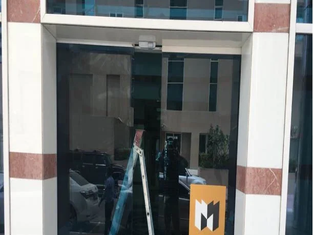 Deira Dubai - Geze Gear Motor Installation