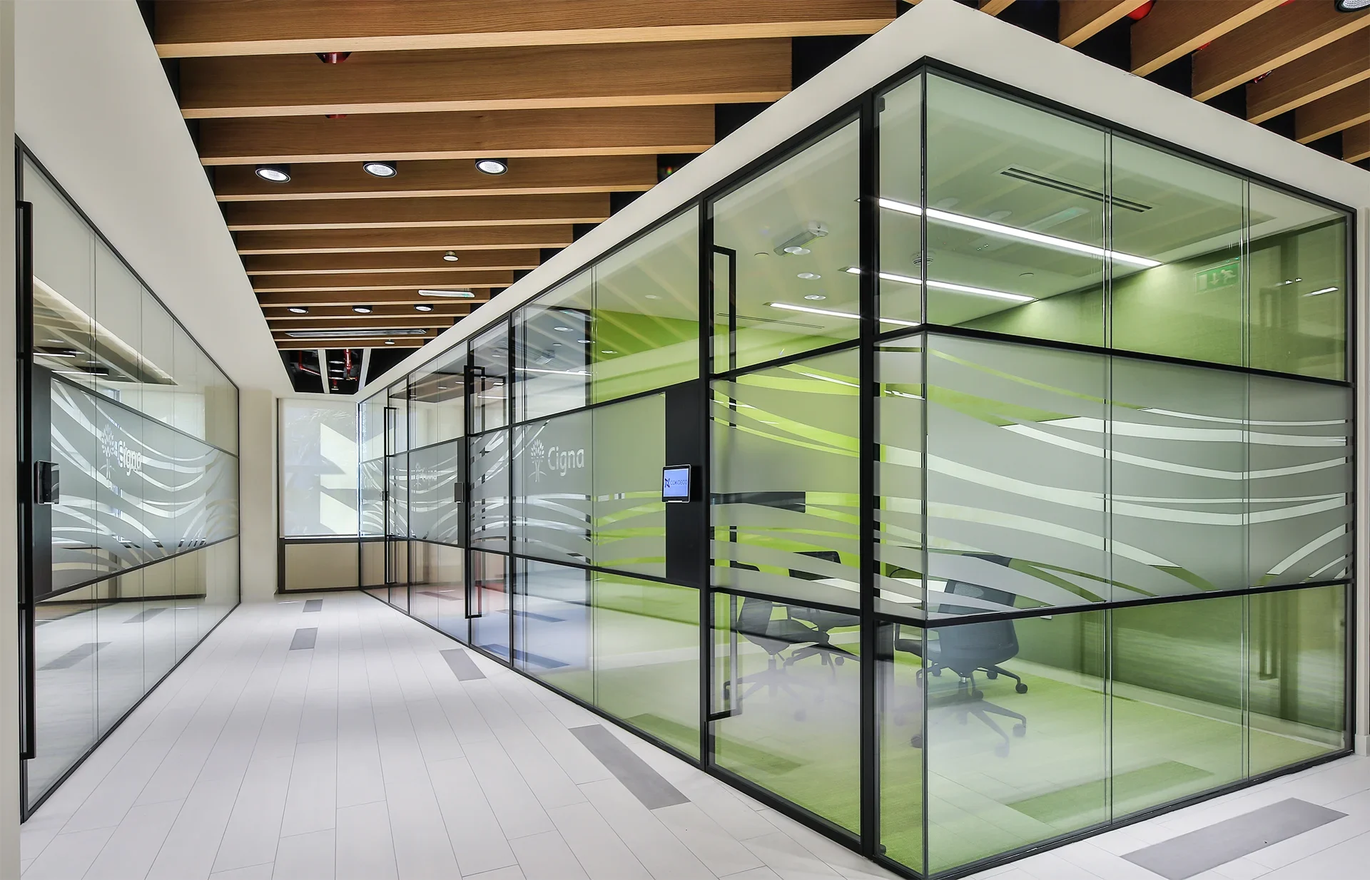 Double Glazed Glass Partitions