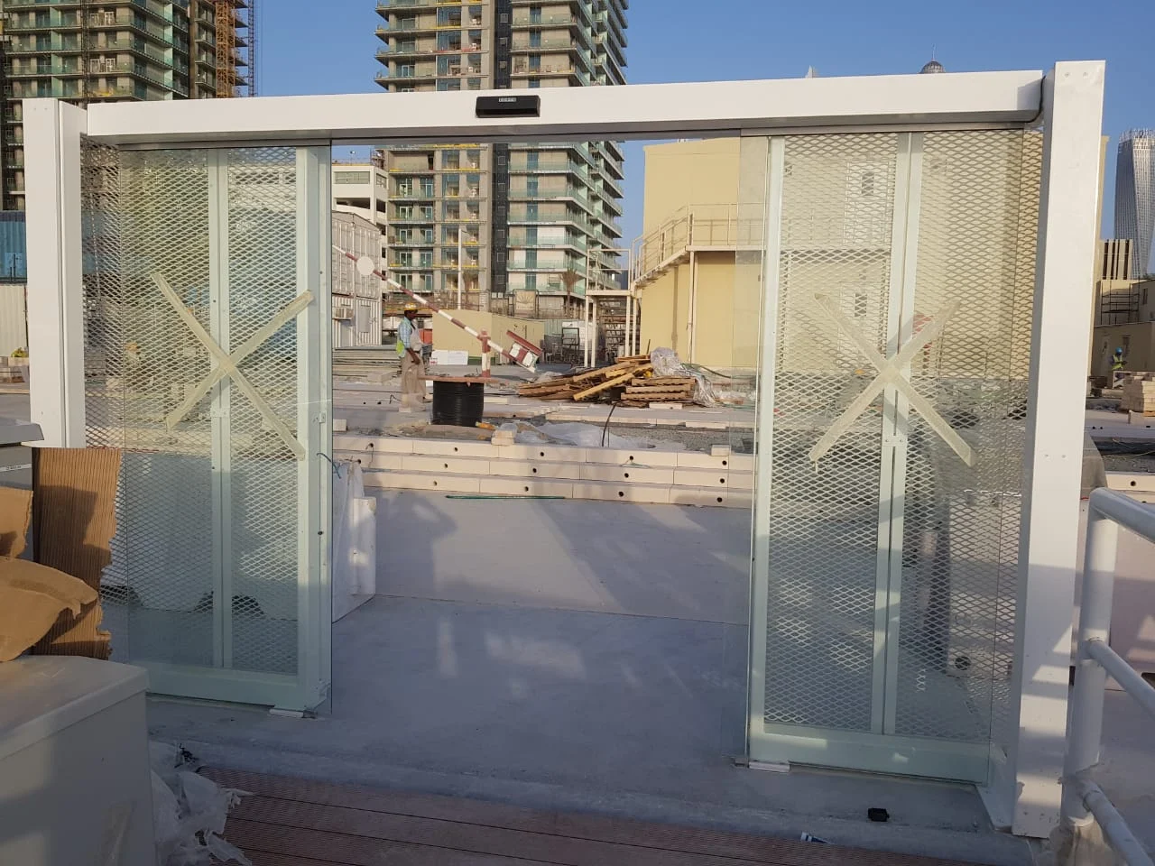 Glass u0026amp; Aluminium Door System - Office Tower Dubai