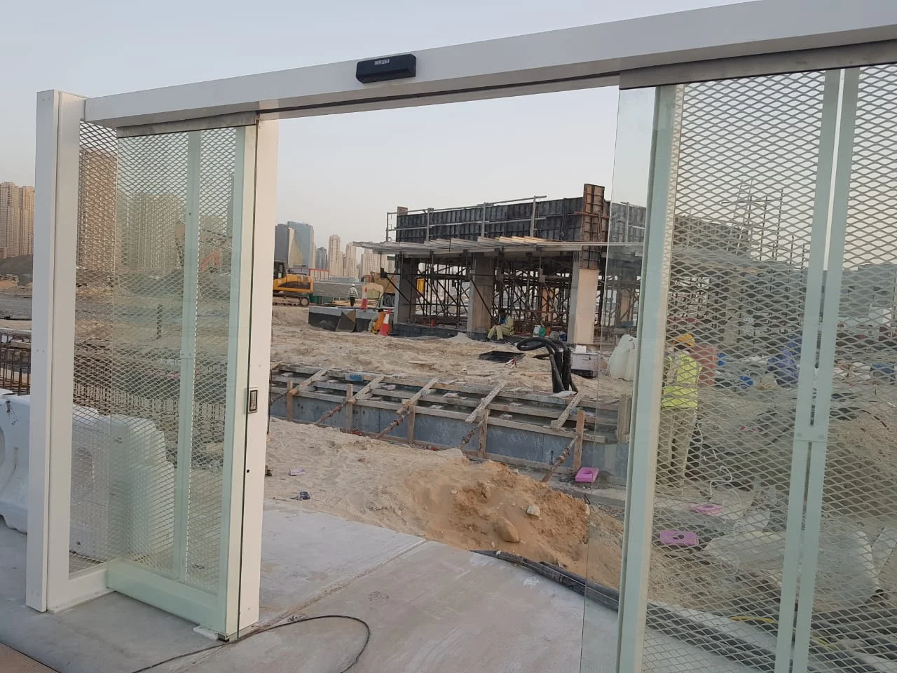 Glass u0026amp; Aluminium Door System - Office Tower Dubai