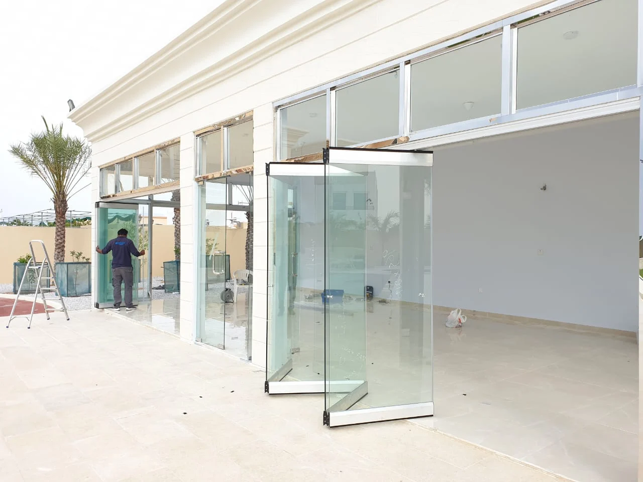 Glass u0026 Aluminium Door System - Office Tower Dubai