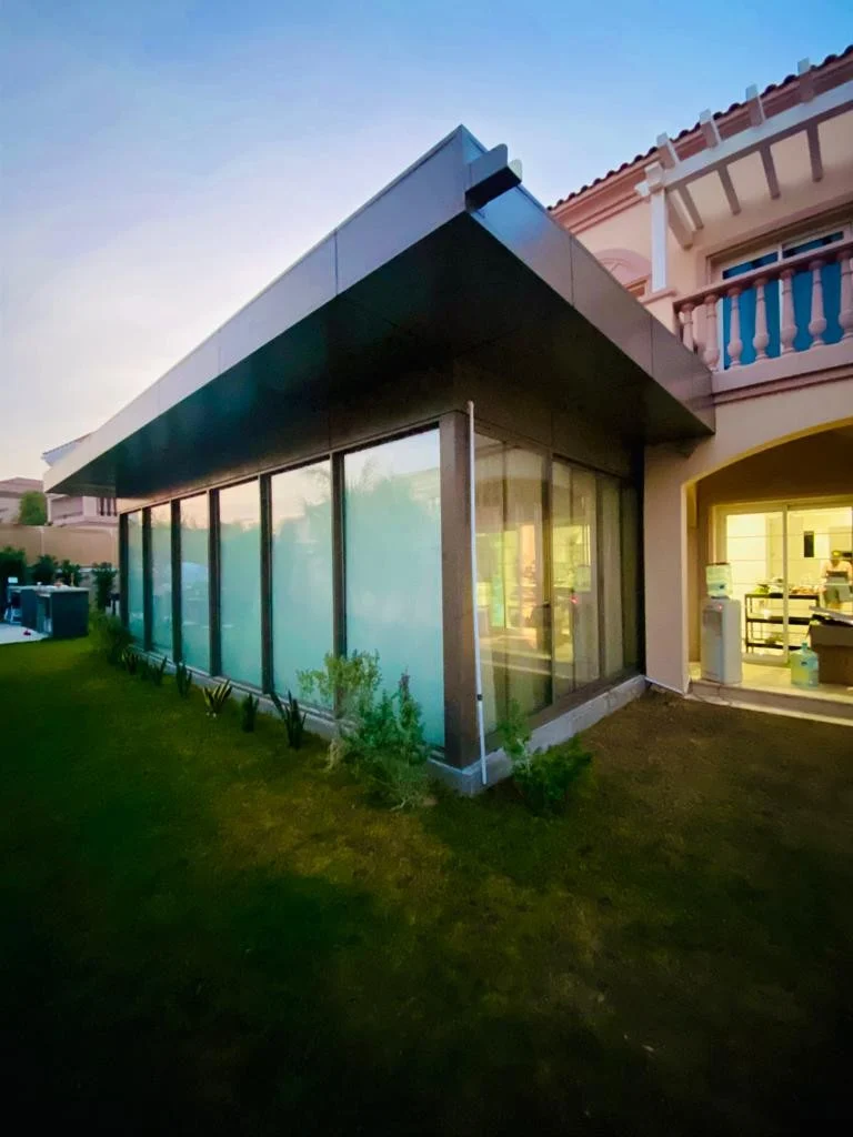 Louvred Glass Roof Systems Dubai