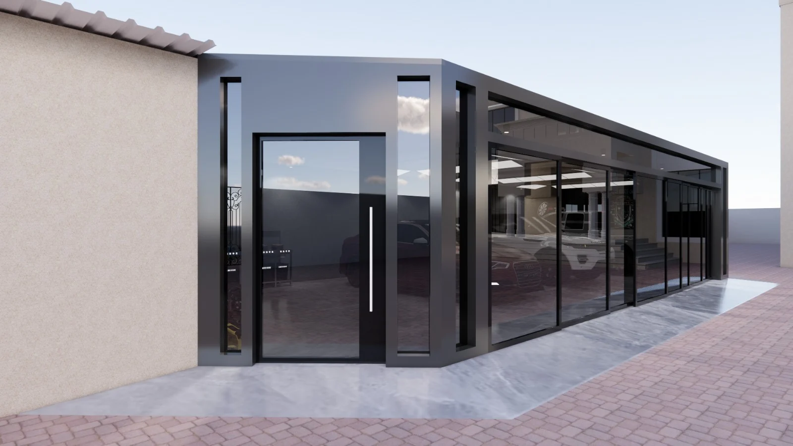 Frameless Glass Enclosures Dubai
