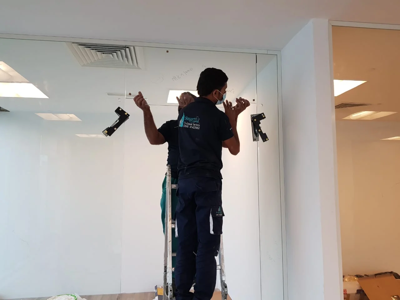 K4 Office - Glass Partition Work