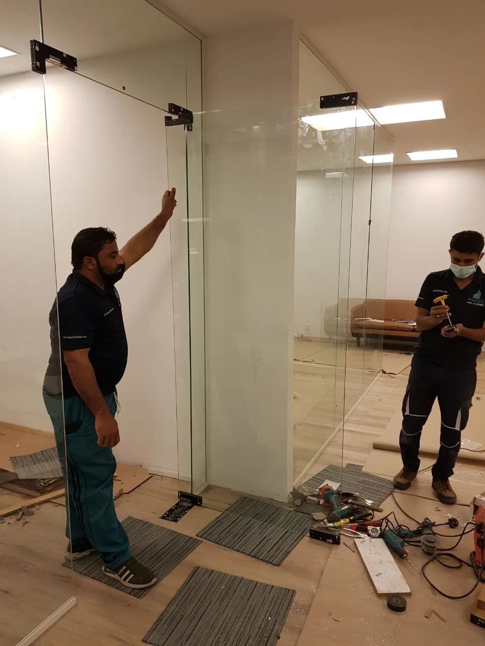 K4 Office - Glass Partition Work