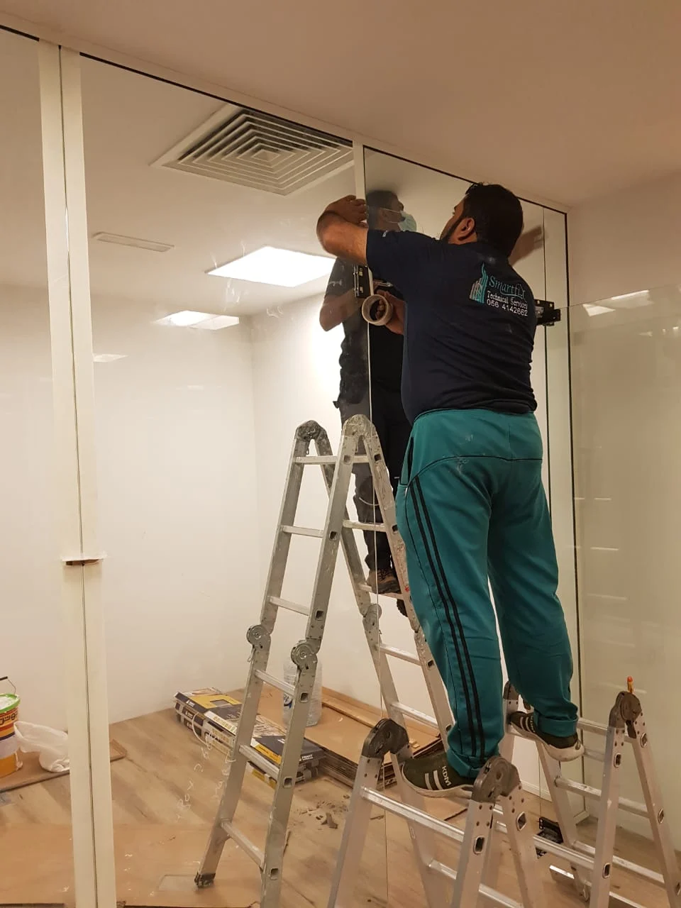 K4 Office - Glass Partition Work
