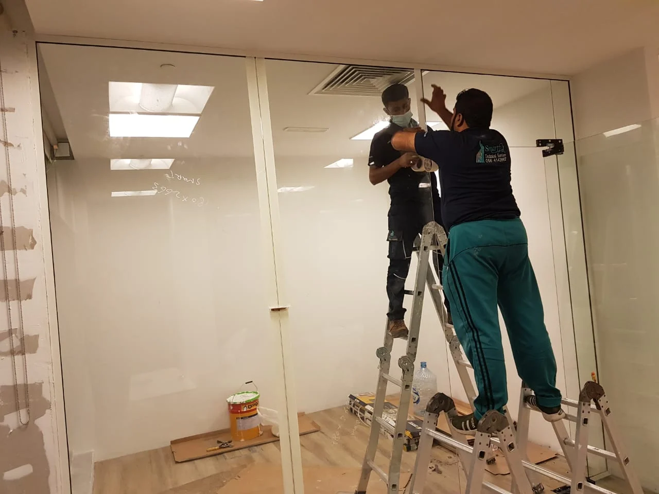 K4 Office - Glass Partition Work