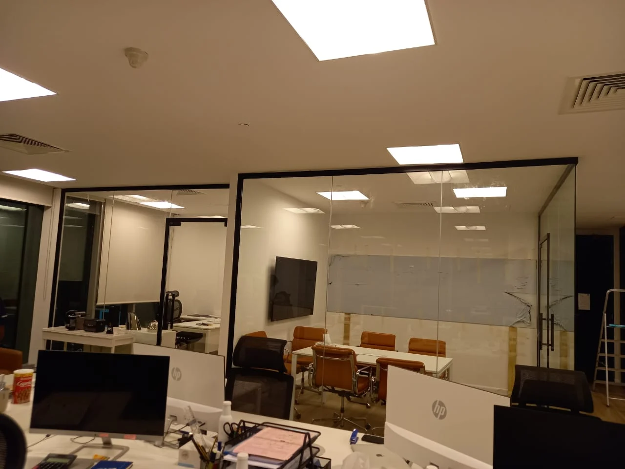 K4 Office - Glass Partition Work
