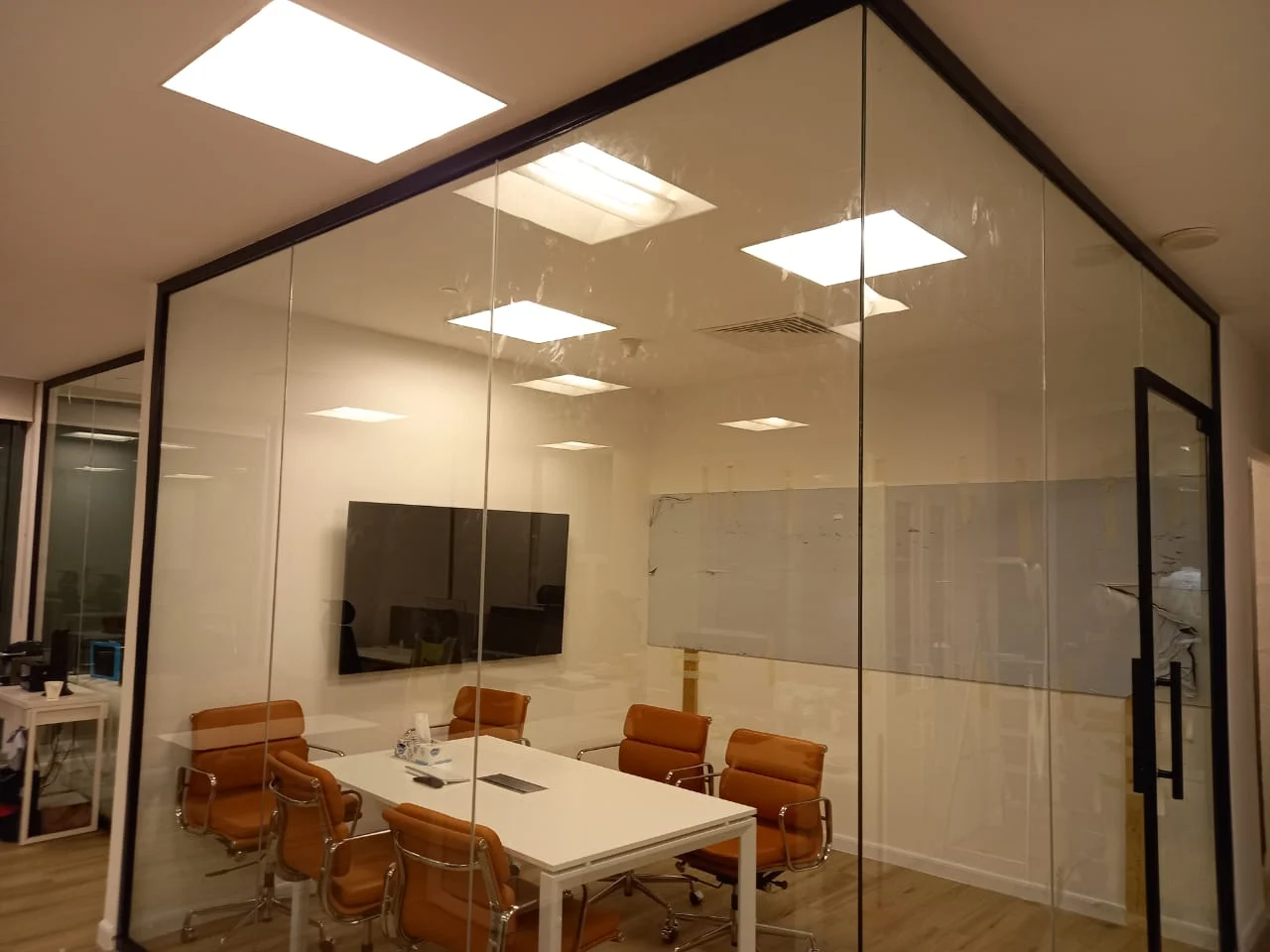 K4 Office - Glass Partition Work