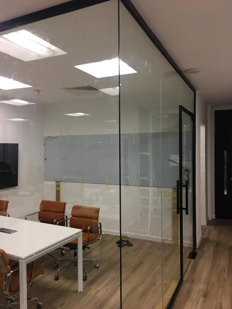 K4 Office - Glass Partition Work
