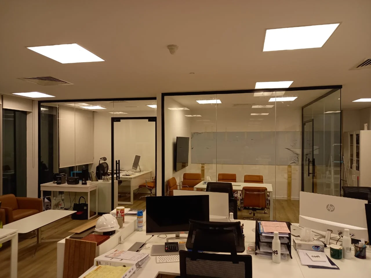 K4 Office - Glass Partition Work