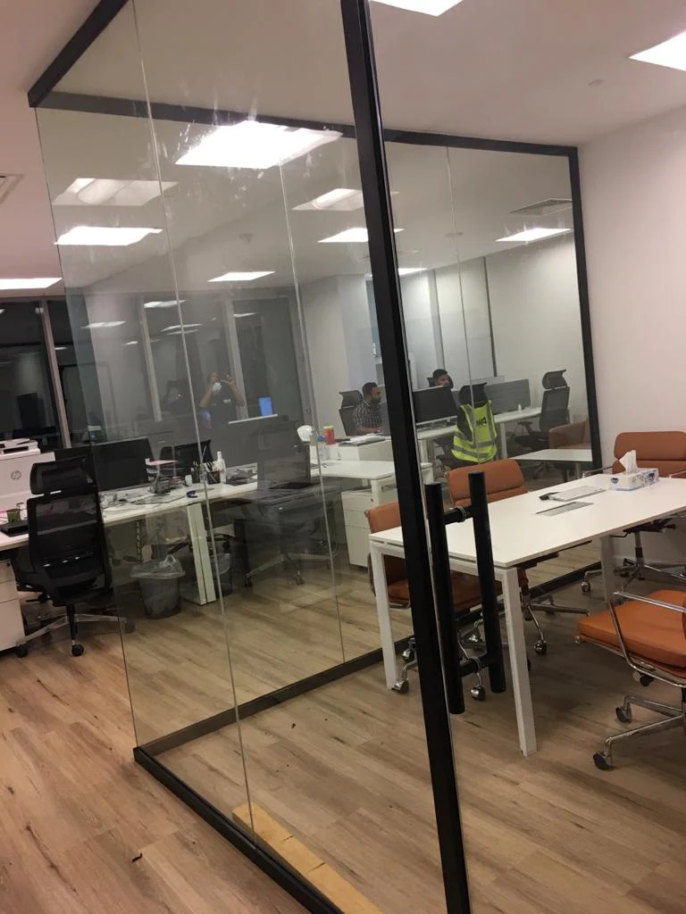 K4 Office - Glass Partition Work