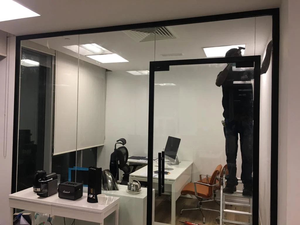 K4 Office - Glass Partition Work