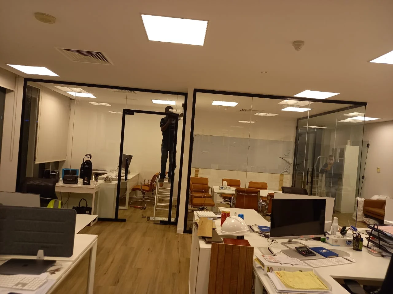 K4 Office - Glass Partition Work