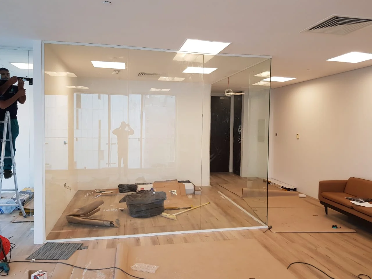 K4 Office - Glass Partition Work