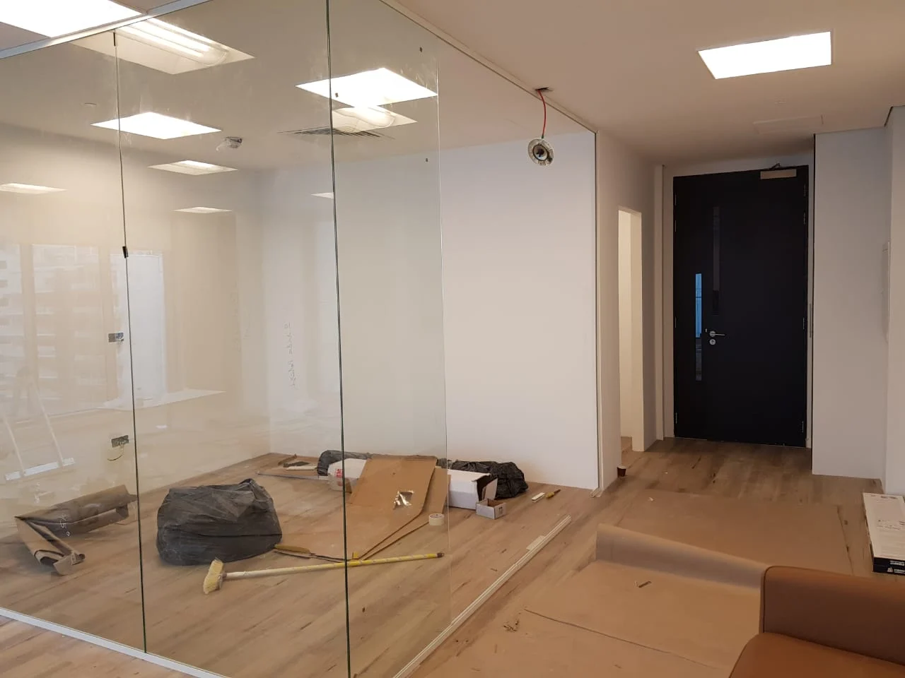 K4 Office - Glass Partition Work