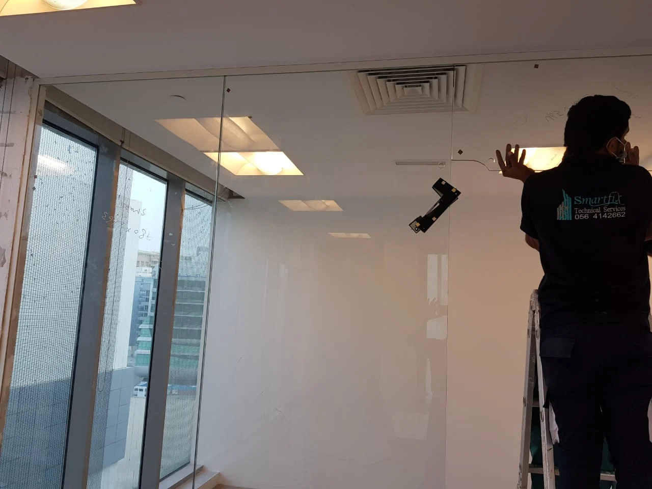 K4 Office - Glass Partition Work