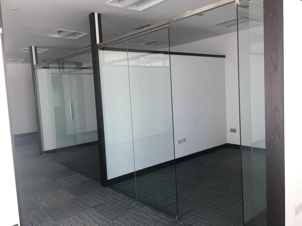 Office Glass Partition Work