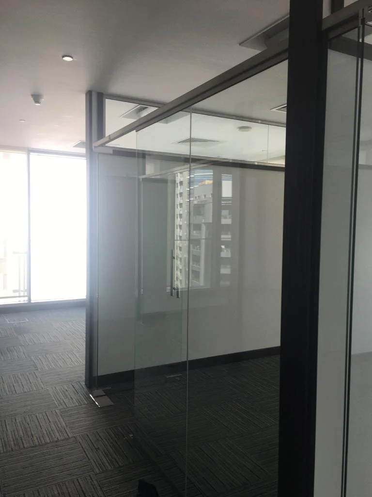 Office Glass Partition Work