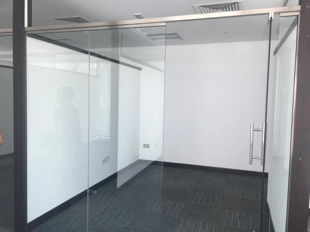 Office Glass Partition Work