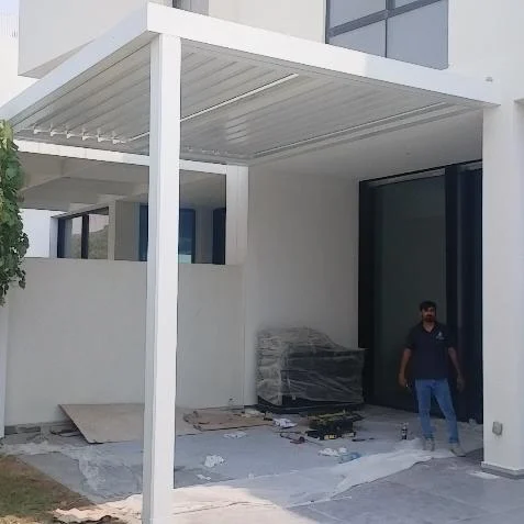 Fixed Louvred Pergolas Dubai