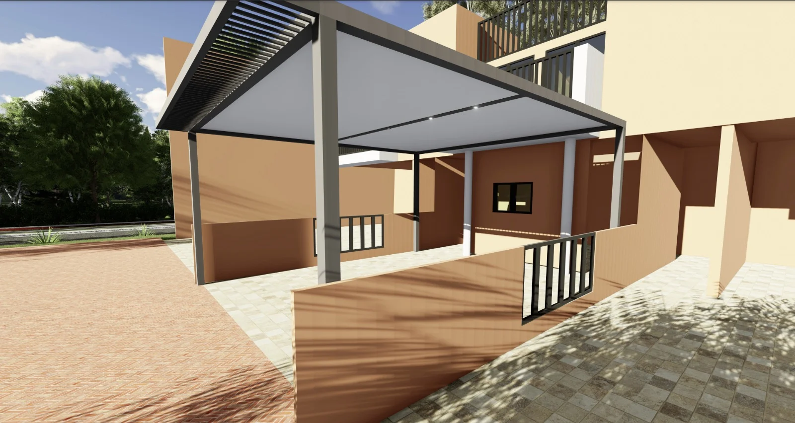 Bioclimatic Louvred Pergolas Dubai