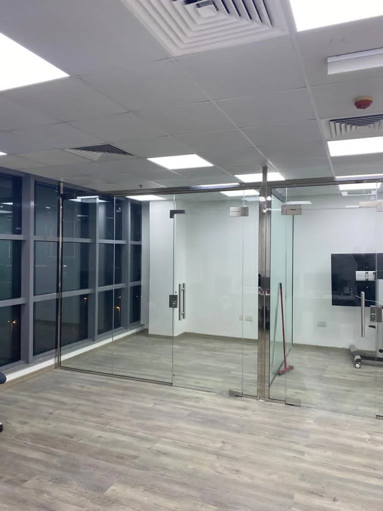 Semi-Frameless Glass Partitions Dubai