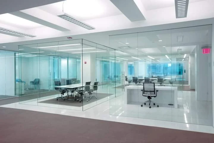 Frameless Glass Partitions Dubai
