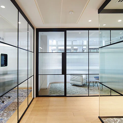Office Slim Profile Glass Doors