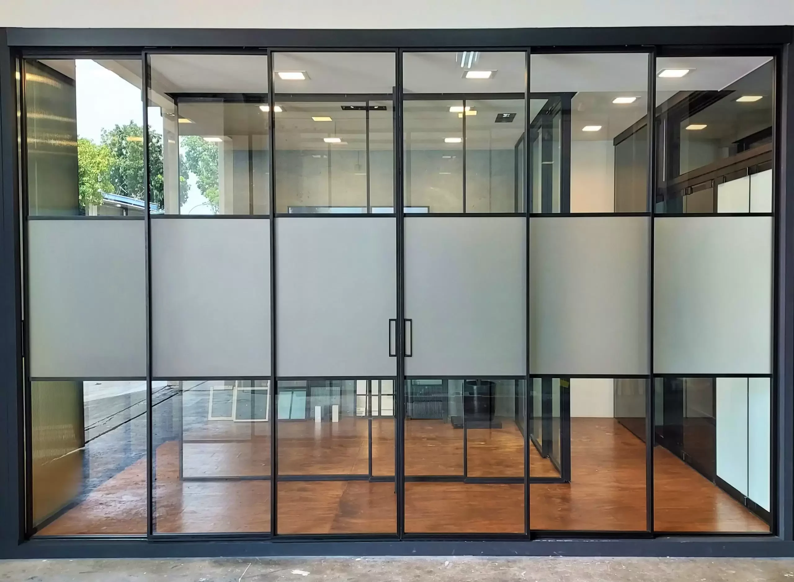 Office Tower Telescopic Entrance