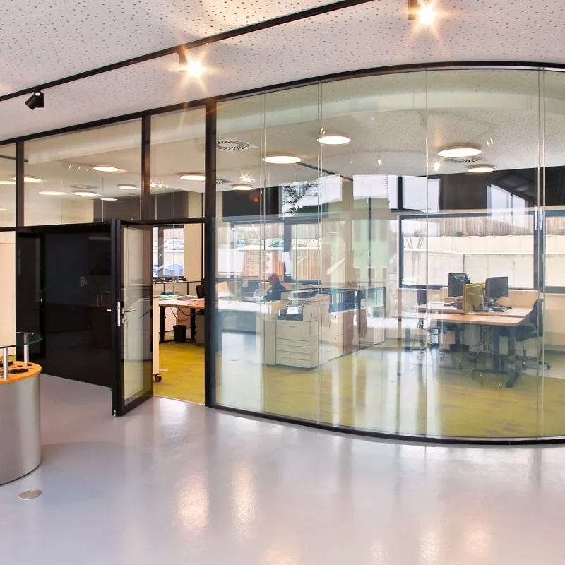 Double Glazed Glass Partition