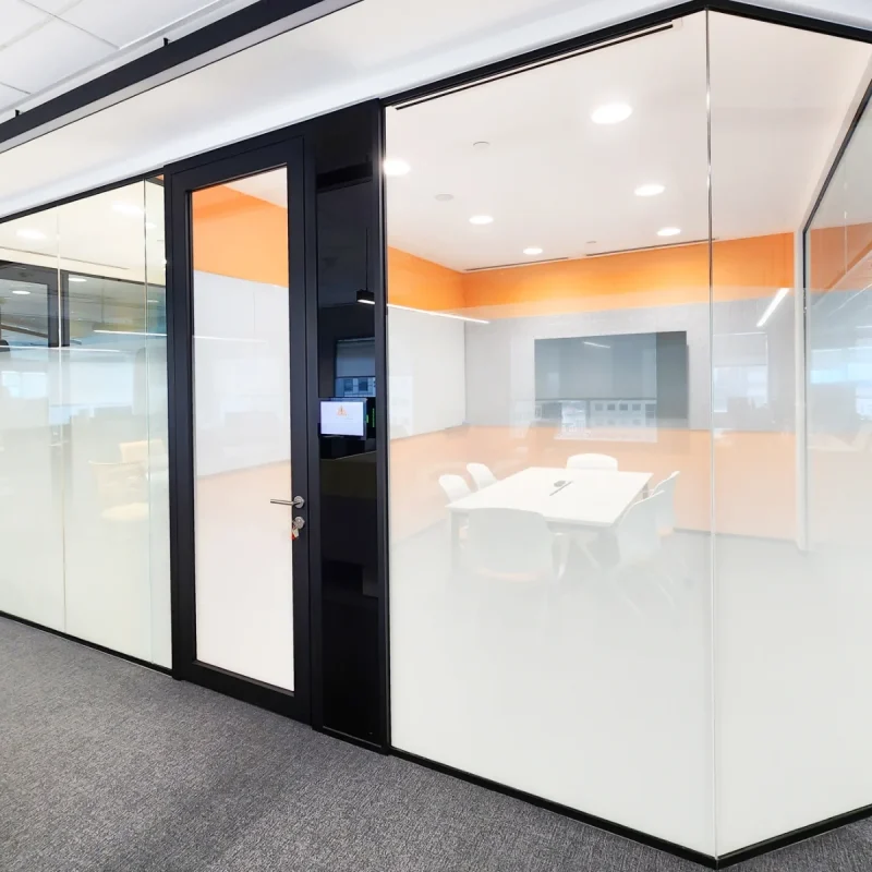 Single Glazed Glass Partition